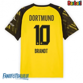 Borussia Dortmund Julian Brandt #10 Tricou Fotbal Replică 2025-26 Barbati Acasa